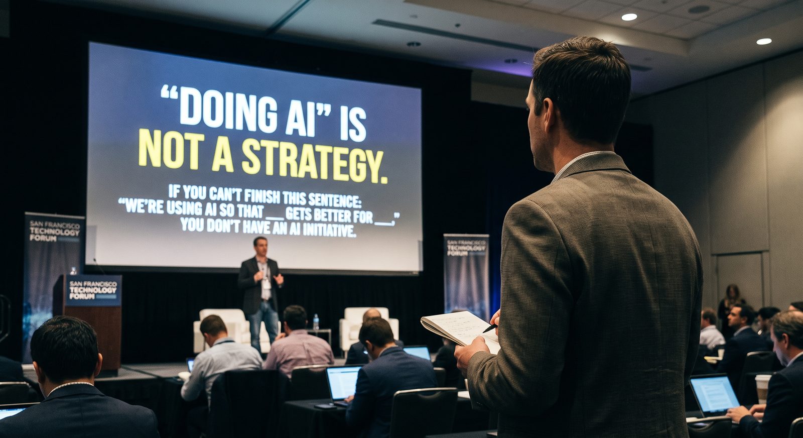 doing AI is not a strategy